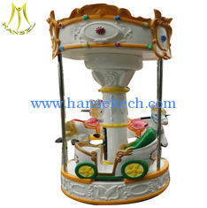 الصين Hansel  carousel motorcycle ride for park cheap amusement park carousel horses for sale المزود