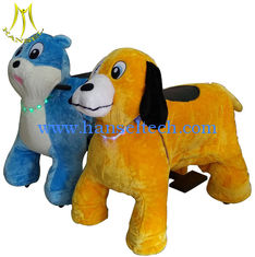 الصين Hansel hot sale kids Moving coin operated dog animal ride for sale المزود