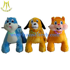 الصين Hansel wholesale battery powered electronic plush animal ride for sale المزود