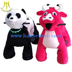 الصين Hansel low price zippy plush electric ride on animals for shopping mall المزود
