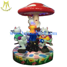 الصين Hansel   Amusement park kids electric carousel 3 seats mini carousel ride for sale المزود