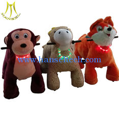 الصين Hansel plush animal toy rides walking animals electric scooter for sale المزود