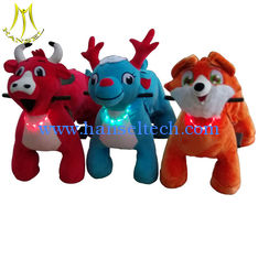 الصين Hansel panyu fair kids motorized animal toy rides on zippy riders for sale المزود