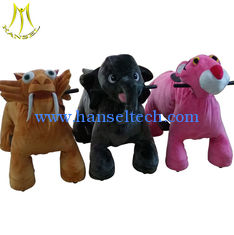 الصين Hansel hot sale electric plush walking animal toy rides electric ride on animal المزود