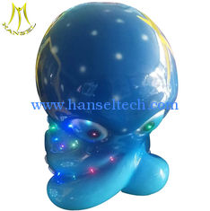 الصين Hansel fiber glass kids park games products coin operated kids ride on octopus المزود