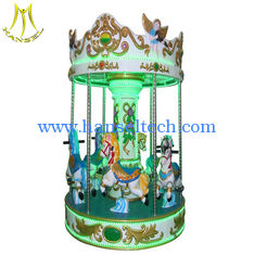 الصين Hansel mechanical horse ride for sale 3 seats mini carousel for sale المزود