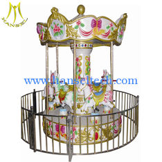 الصين Hansel  used hose rides for sale coin operated games fiberglass toys carousel ride المزود