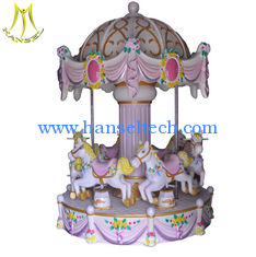 الصين Hansel small kids carousel rides merry go round horse for sale المزود