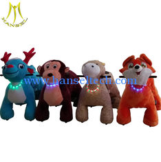 الصين Hansel walking zoo ride coin operated game kiddy animal toy rides for sale المزود