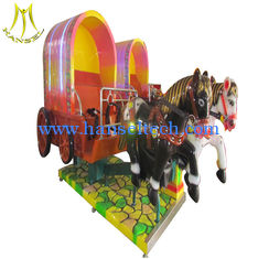 الصين Hansel mechanical horse ride for sale 3 seats mini carousel for sale mall Guangzhou المزود