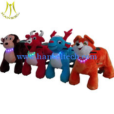 الصين Hansel  plush animal petting zoo kids animal ride electronic for sale المزود