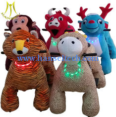 الصين Hansel electric plush electronic kid riding horse toy shopping mall المزود
