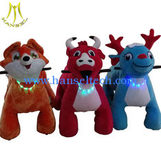 الصين Hansel four wheel zippy battery animal kids electric rides on animal for mall المزود