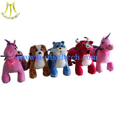 الصين Hansel kids animal mountable riding dinosaur toys for shopping mall المزود