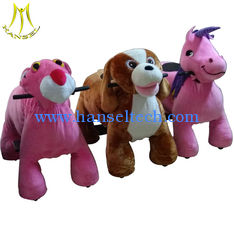 الصين Hansel electric outdoor battery operated plush animal ride toys المزود