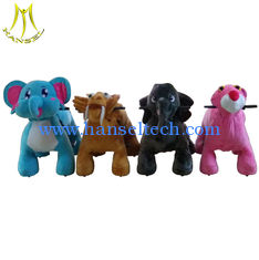 الصين Hansel  wholesale children moving electronic ride on plush elephant المزود