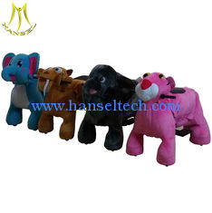 الصين Hansel ride on toy electric plush animal 4 wheel zippy scooter for kids المزود
