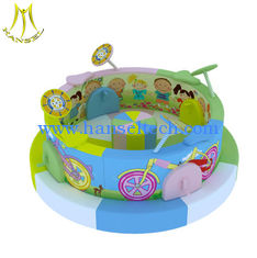 الصين Hansel  commercial play equipment toddlar soft play item soft carousel games for kids المزود