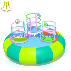 الصين Hansel  electric swing boat  indoor play games merry go around for shopping mall المزود