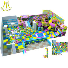 الصين Hansel   hot sale plastic toy jungle gym for kids indoor children's play maze for sale kids foam playhouse المزود