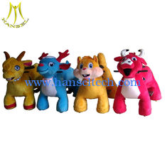 الصين Hansel   coin electric indoorbull rides fun motorized ride animal for mall المزود