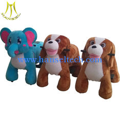 الصين Hansel outdoor playground unicorn motorized plush animal electric scooter المزود