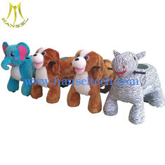 الصين Hansel funfair rides stuffed electric animals scooters for park in china المزود