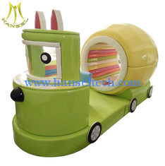 الصين Hansel  amusement soft play for kids playground game center kids cement tanker المزود