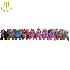 الصين Hansel plush motorcycle animal scooter riding horse zippy animal toy rides المزود