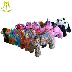 الصين Hansel entertainment kiddy rides plush riding animals ride on animal toy المزود