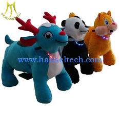 الصين Hansel attraction kids and adults plush animal walking rides for mall المزود