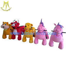 الصين Hansel plush animals riding children electrical toy ride for shopping mall المزود