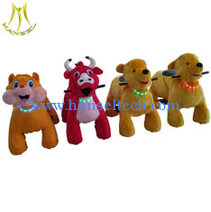 الصين Hansel wholesale playground kids walking stuffed toys ride on animals المزود