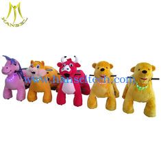 الصين Hansel battery powered plush animal electric scooter ride for shopping mall المزود