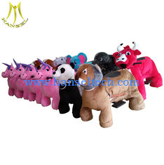 الصين Hansel animals battery cars plush horse stuffed animal toy for kids المزود