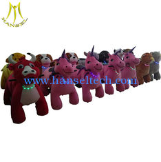 الصين Hansel kids game machine amusement park motorized stuffed animals riding المزود