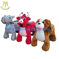الصين Hansel kids scooters new fair rides stuffed ride on zebra for kids &amp; adult on sale المزود