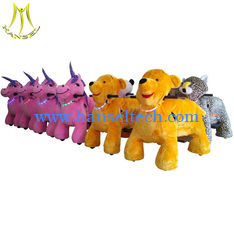 الصين Hansel low price amusement outdoor playground plush animal electric scooter المزود