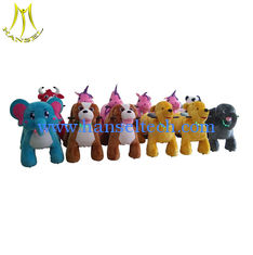 الصين Hansel motorized plush riding animals coin operated children rides car attractions for children المزود