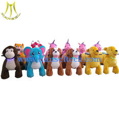 الصين Hansel commercial plush coin operated animal mountable rides for shopping mall المزود