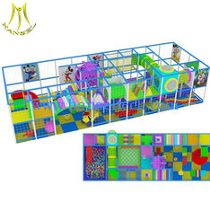الصين Hansel kids play center indoor playground maze equipment soft playhouse المزود