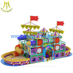 الصين Hansel   indoor jungle gyms for kids big  playground park attractions indoor playhouse equipments المزود