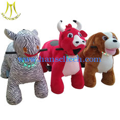 الصين Hansel game center safe riding games kiddie ride on zoo animals ride toys المزود