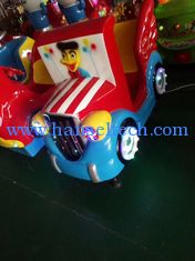 الصين Hansel  outdoor playground equipment ride fiber glass amusement park cars for sale المزود