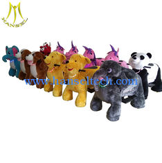 الصين Hansel theme park equipment walking electric plush motorized animals المزود