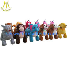 الصين Hansel children rides mall ride on toys plush electric animal scooters المزود
