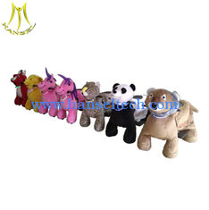 الصين Hansel   baby walker manufacturer horse carriage wheels plush rocking ride on animal المزود