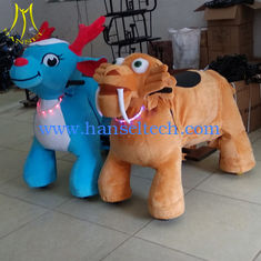 الصين Hansel plush  rideable machines stuffy animal amusement park equipment rides المزود