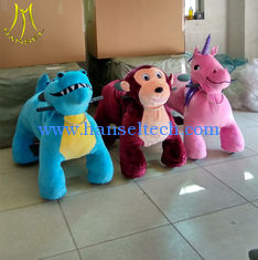 الصين Hansel   2018 commercial kids walking plush animales mountables electric for shopping mall المزود