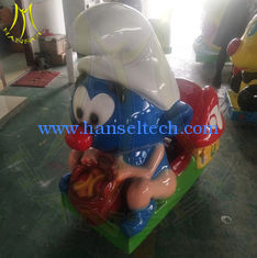 الصين Hansel indoor playground equipment fiberglass coin operated kiddie rides المزود